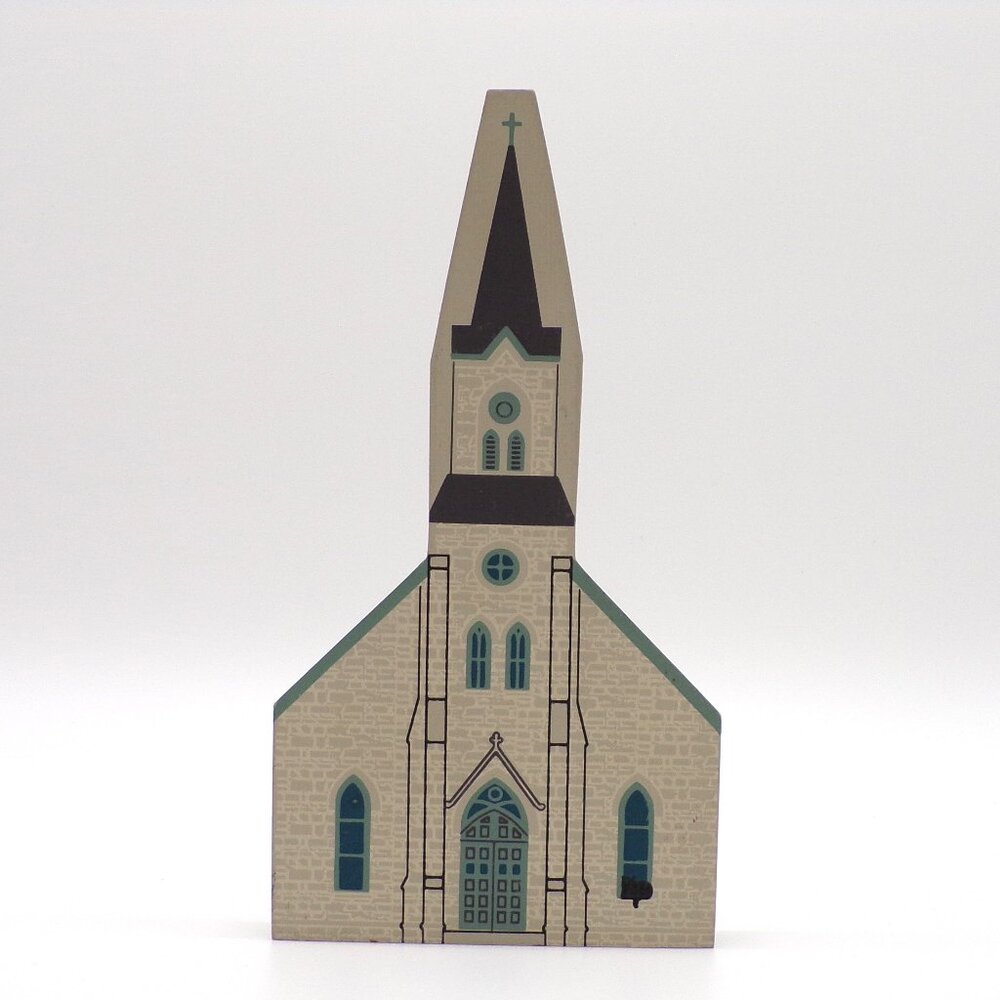 The Cats Meow 1993 Series XI Immanuel Church Faline 94 Village Wood Wisconsin